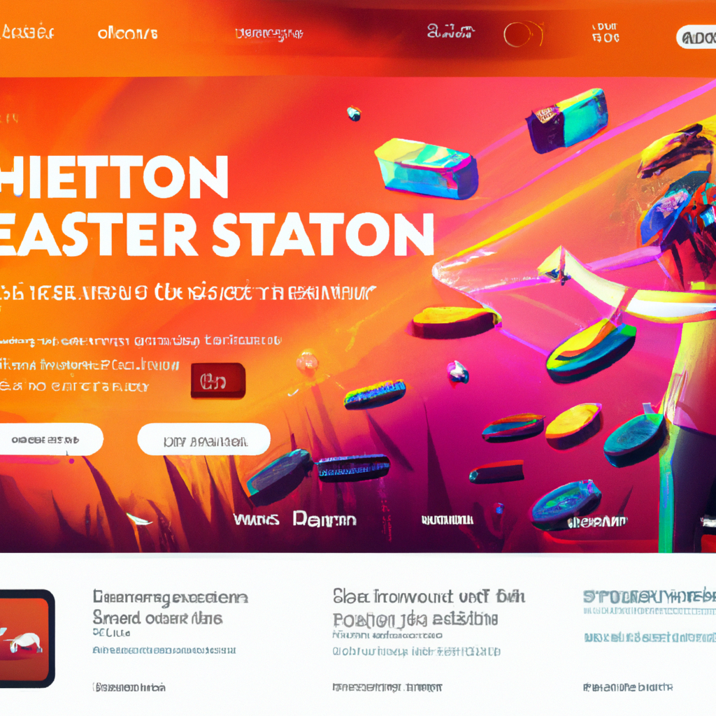 Highlight reel UI with HUD badges and creator credits